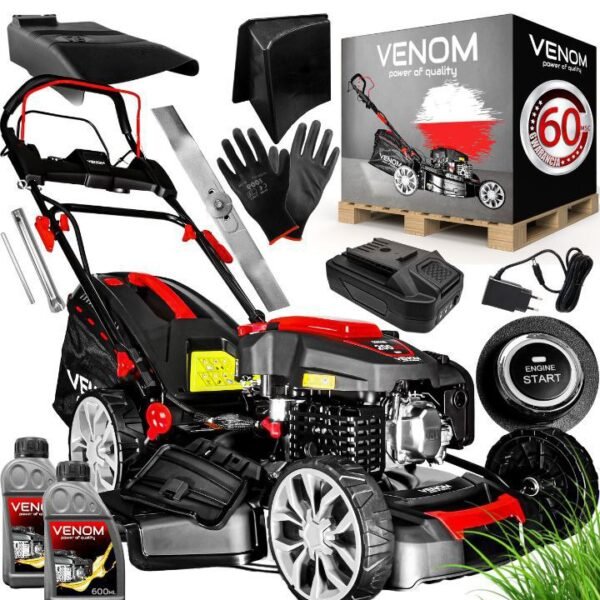 mocna kosiarka spalinowa z napĘdem 53 cm silnik 200cc odpalanie na przycisk