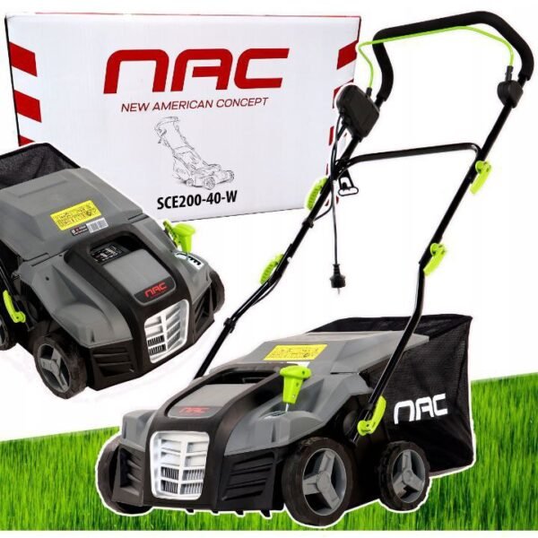 wertykulator aerator nac sce200 40 w 2000w 40cm 55l