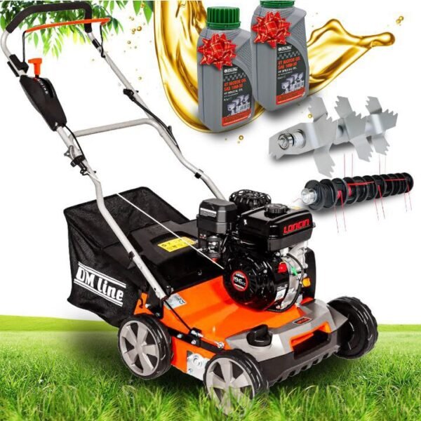 wertykulator aerator spalinowy do trawy oleo mac om line we40l 40cm 6,5km
